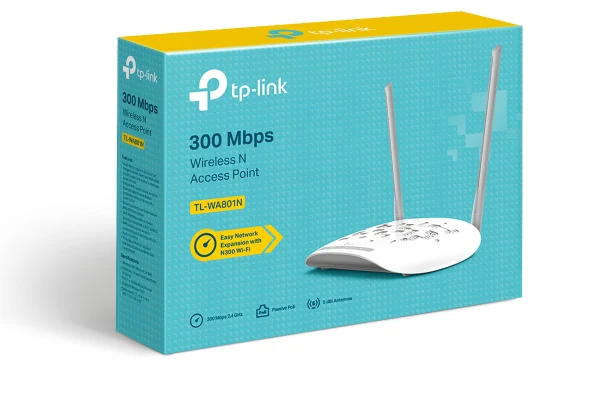 TP-Link TL-WA801N — Punto de Acceso Inalámbrico N 300 Mbps